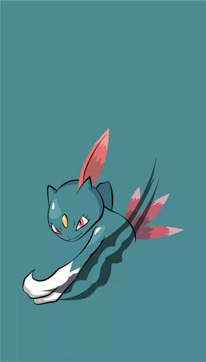 Sneasel Slashes The Screen Wallpaper
