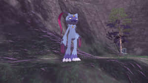 Sneasler Pokemon In The Mountains Wallpaper