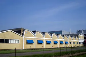 Sneek Industrial Architecture Wallpaper