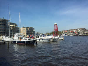 Sneek Waterpoort Marina View.jpg Wallpaper