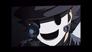 Sniper Mask Displaying His Tactical Skills In Action Wallpaper