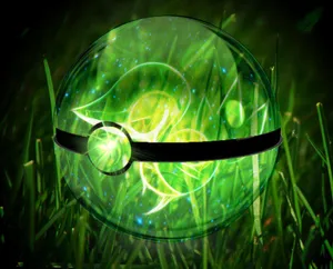 Snivy In A Pokéball Wallpaper