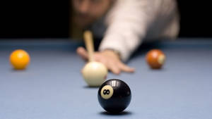 Snooker Cue Shot Wallpaper