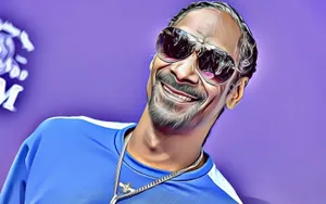 Snoop Dogg Graphic Artwork Wallpaper