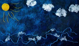 Snow-capped Mountains Over A Calm Lake Wallpaper