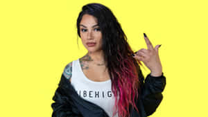 Snow Tha Product Bold Pose Wallpaper