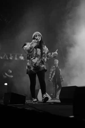 Snow Tha Product Performing Live Concert Wallpaper