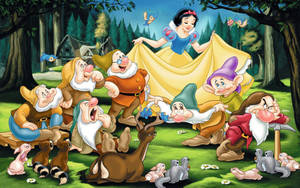 Snow White And The Seven Dwarfs Wallpaper