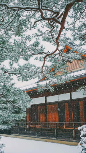 Snowy_ Temple_ Elegance.jpg Wallpaper