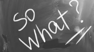 So What Chalkboard Question Wallpaper