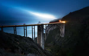 Soaking In The Breathtaking View Of The California Mountains Wallpaper