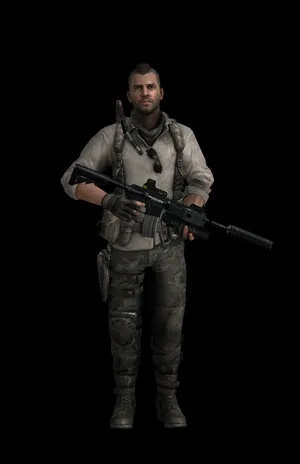 Soap Mactavish In Action Wallpaper