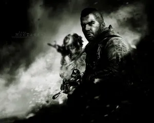 Soap Mactavish In Action Wallpaper