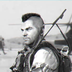 Soap Mactavish In Action Wallpaper