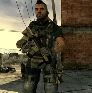 Soap Mactavish: Master Sergeant Of The Special Air Service Wallpaper