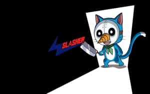 Soaring High With Happy From Fairy Tail Wallpaper