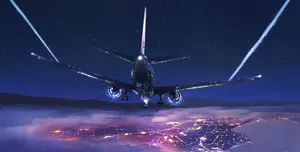 Soaring Through The Air At 4k Wallpaper