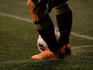 Soccer Cleatsin Action Wallpaper