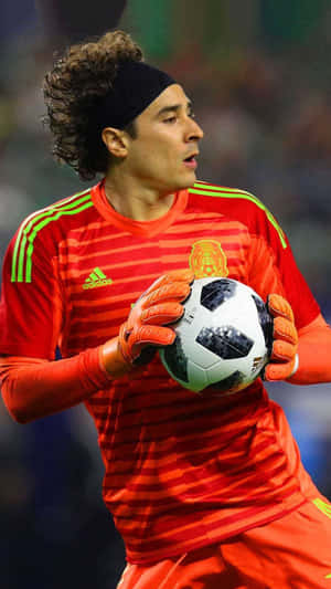 Soccer_ Goalkeeper_ Concentration Wallpaper