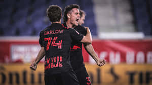 Soccer Player Aaron Long And Tom Barlow Wallpaper