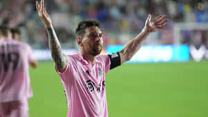 Soccer_ Player_ Celebrating_in_ Pink_ Jersey.jpg Wallpaper