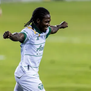 Soccer Player Celebration Moment Wallpaper