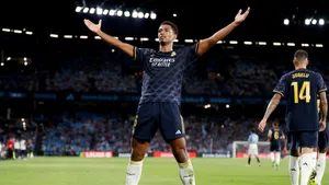 Soccer Player Celebration Stadium Wallpaper