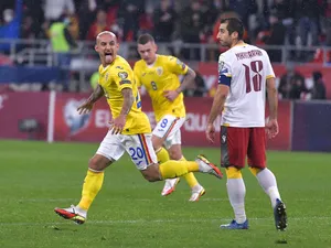 Soccer Player Celebrationin Rain Wallpaper