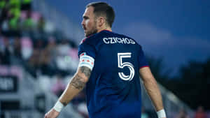 Soccer Player Czichos Number5 Jersey Wallpaper