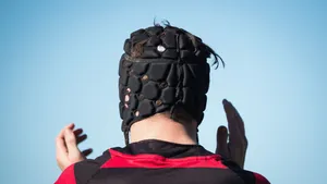 Soccer Player Head Protection Wallpaper