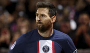 Soccer_ Player_in_ Paris_ Saint Germain_ Kit Wallpaper