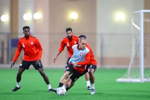 Soccer Training Session Intensity Wallpaper