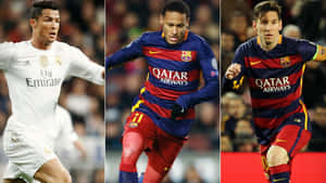 Soccer_ Triumvirate_ Action_ Shots Wallpaper