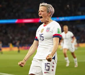 Soccer Victory Celebration Megan Rapinoe Wallpaper