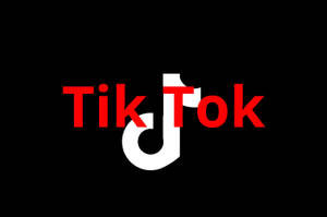 Social Networking Tiktok Logo Wallpaper