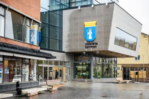 Sodertalje Municipality Building Sweden Wallpaper