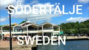Sodertalje Sweden Waterfront Scenery Wallpaper