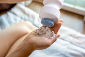 Soft And Delightful Baby Powder For Gentle Skin Care Wallpaper