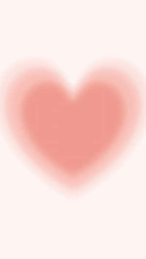 Soft Focus Heart Shaped Graphic Wallpaper