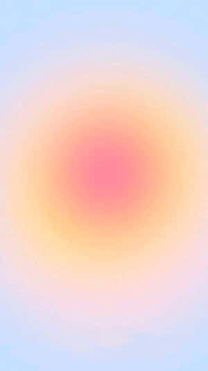 Soft Gradient Sunset Aura Wallpaper