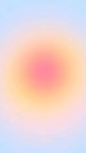 Soft Gradient Sunset Aura Wallpaper