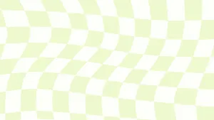 Soft Green Checkered Wave Pattern Wallpaper