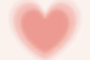 Soft Heart Aura Wallpaper