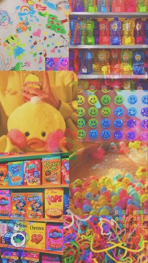 Soft_ Indie_ Aesthetic_ Collage Wallpaper