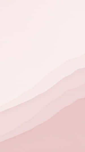 Soft Pink Abstract Mountains Wallpaper