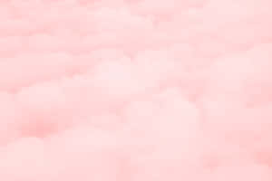 Soft Pink Clouds Texture Wallpaper