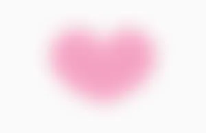 Soft Pink Heart Aura Wallpaper