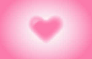 Soft Pink Heart Background Wallpaper