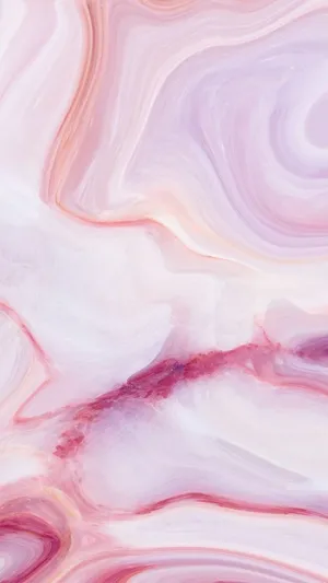 Soft Pink Marbleized Texture Wallpaper
