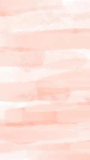 Soft Pink Watercolor Stripes Wallpaper